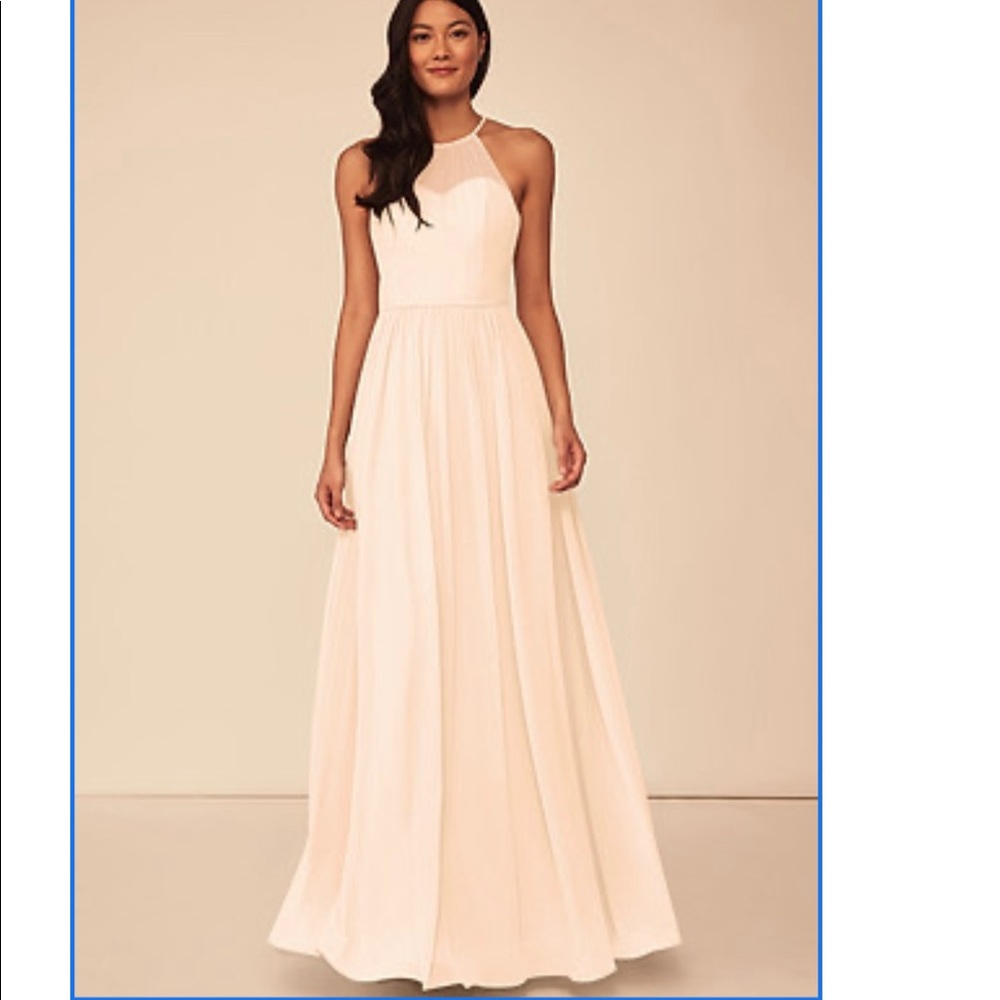 Azazie Kailyn Bridesmaids Dress
Dress Color: Pearl Pink